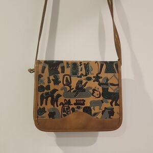 Beautiful Bag With Egyptian Drawings